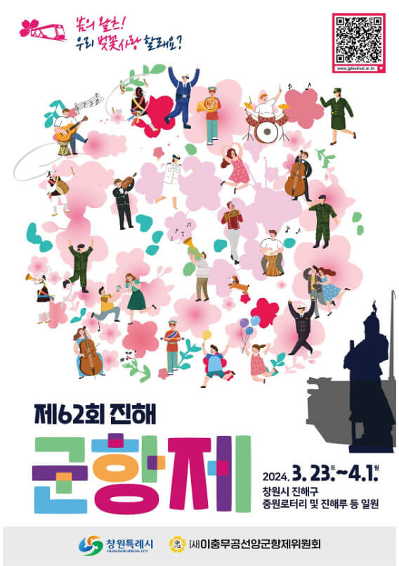 2024 진해 군항제 벚꽃축제 일정, 주차