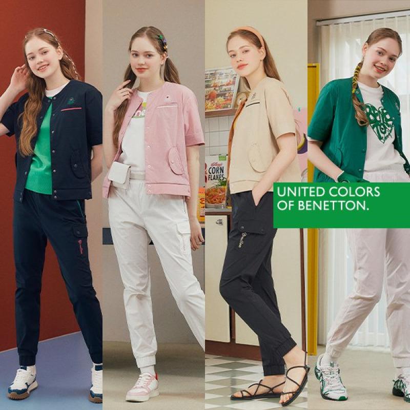 4만원인하 베네통 골프 여성 썸머셋업 2종