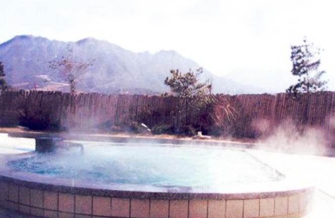 백두산천지온천 노천탕