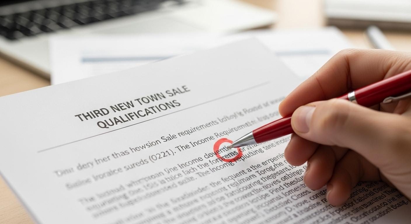 3기 신도시 분양 자격