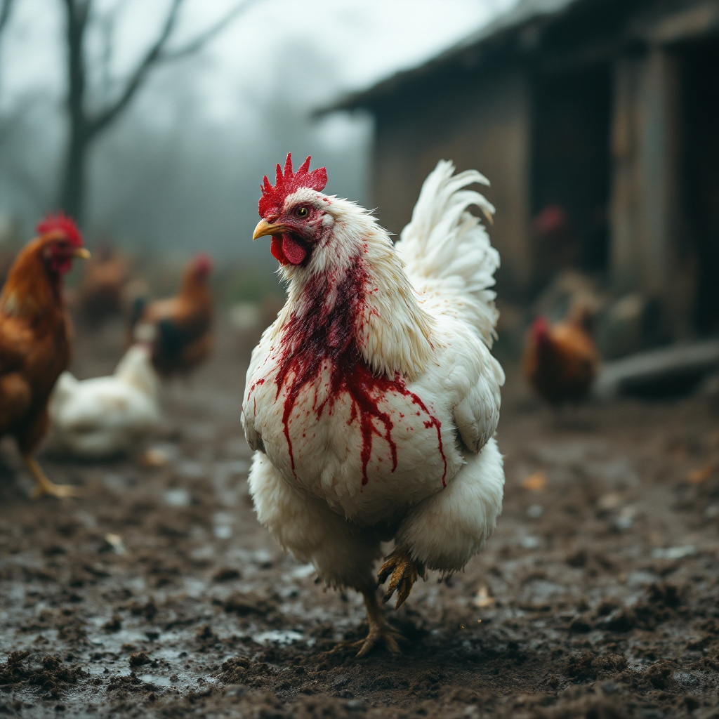 머리 없는 닭 '마이크'의 기적