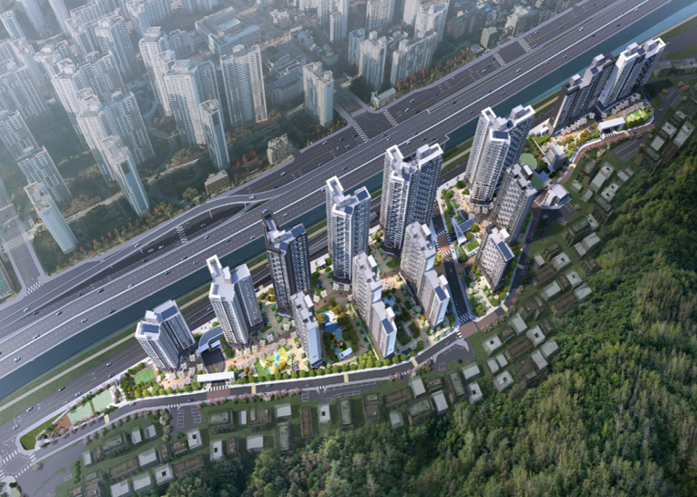 드파인 연희 단지 배치도