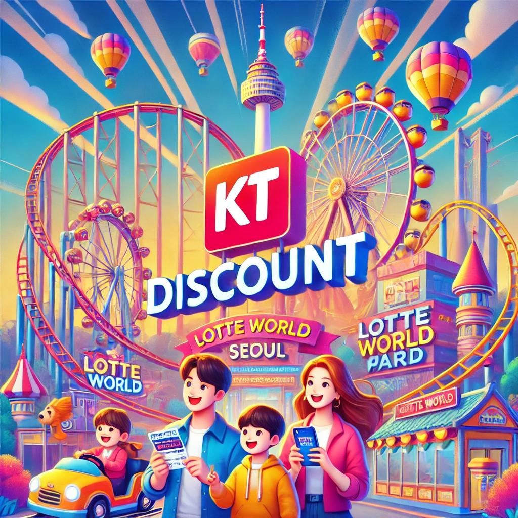 롯데월드 kt할인 받는법