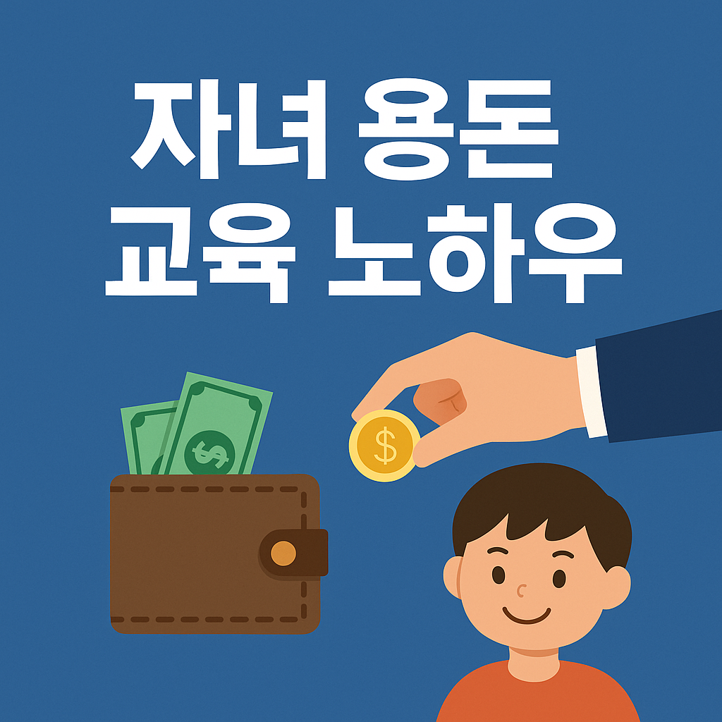 자녀 용돈 교육 노하우