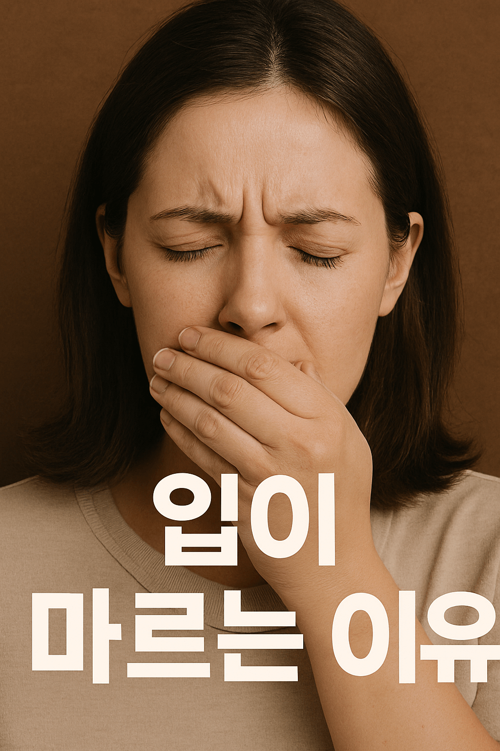 입이 마르는 이유