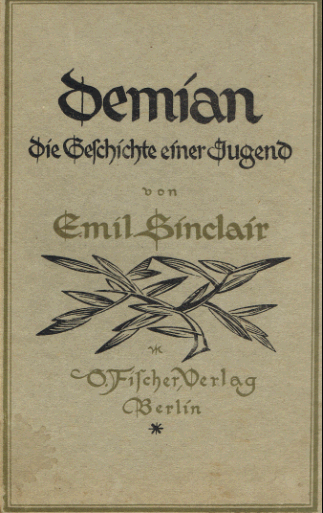 소설 데미안의 표지 모습