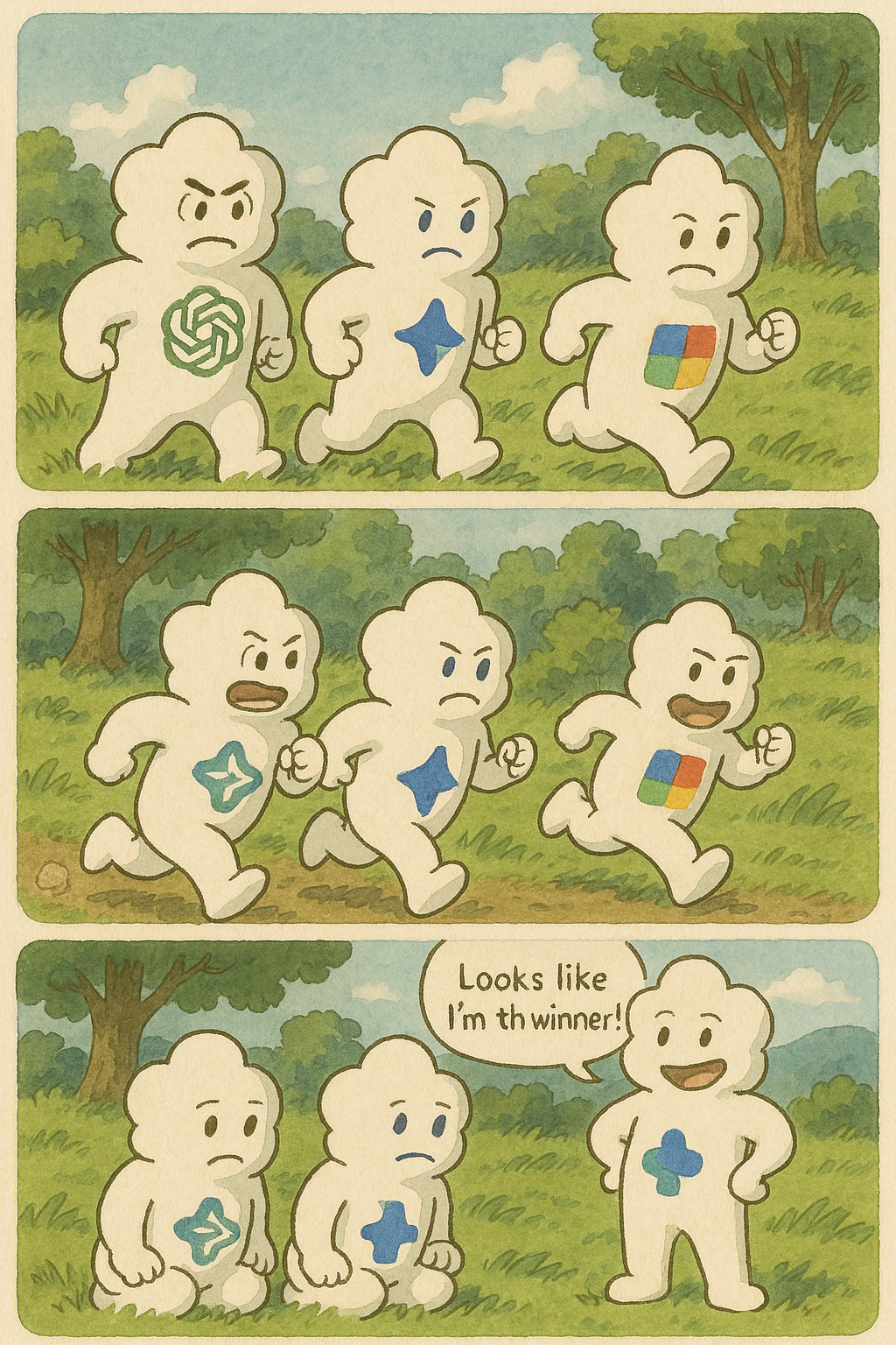 gpt 4컷 만화에서 중요한 요소는 대사와 연출