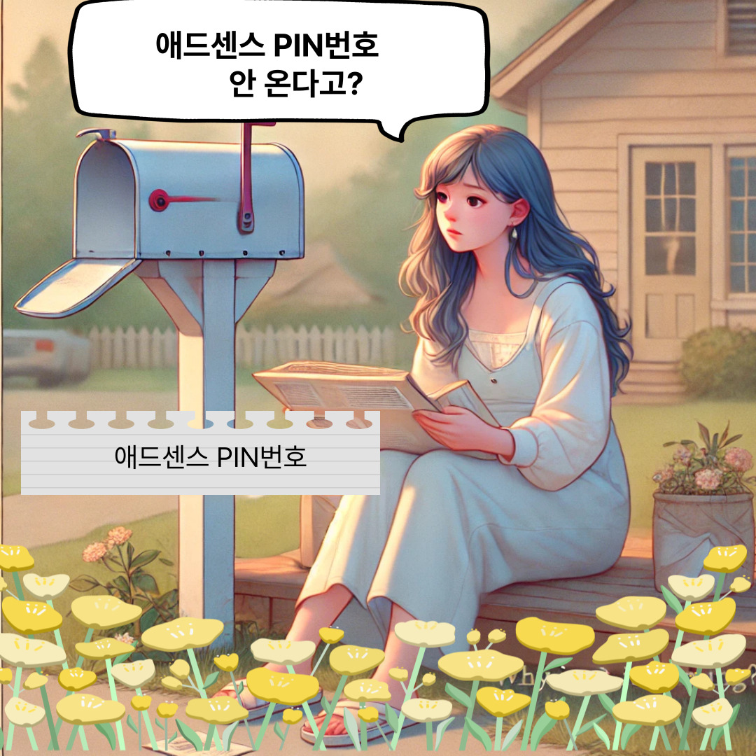 애드센스 PIN번호 안 온다고? 나처럼 바보짓 하지 마!