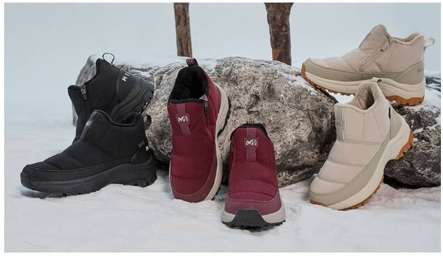 세련된 밀레 방한화