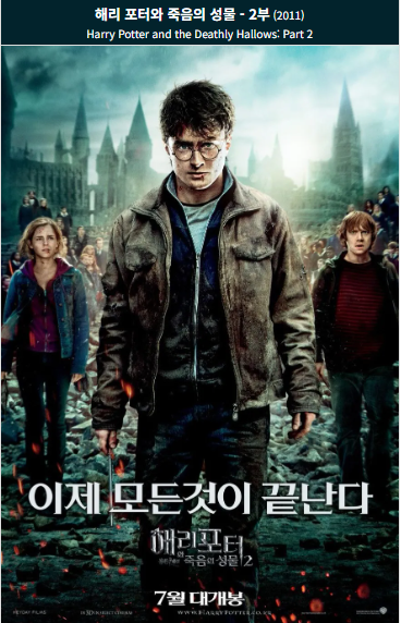 해리 포터와 죽음의 성물 - 2부 (2011) 포스터 사진