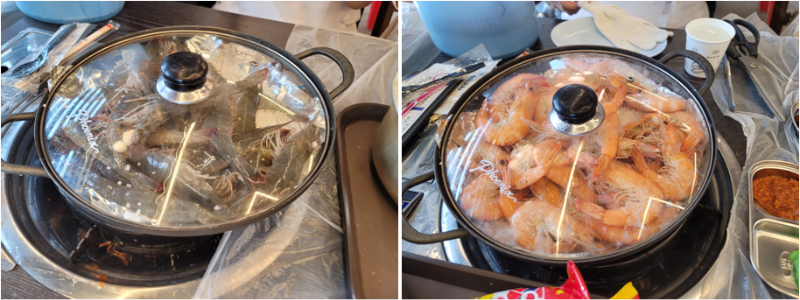 정일수산 대하구이