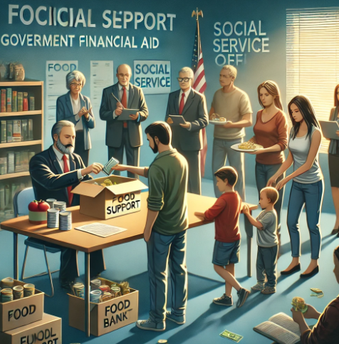 생활 지원금 관련 사진