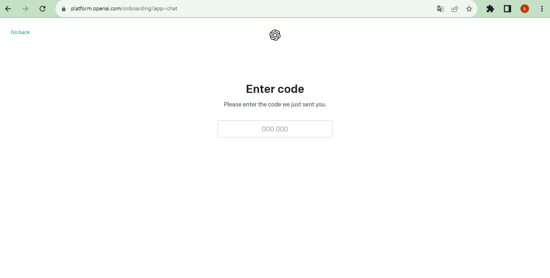 챗GPT 가입 코드 입력