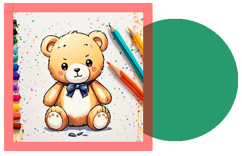 한글 그림 효과