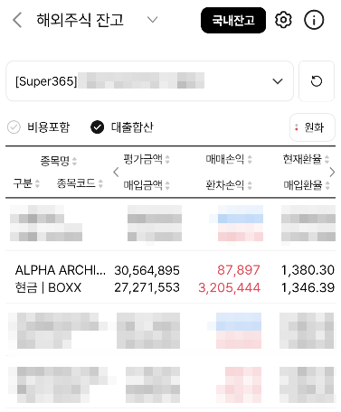 BOXX 1억원 매수