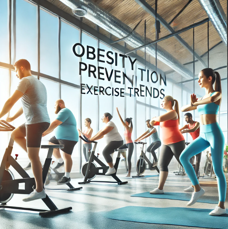 비만 예방 운동 트렌드와 관련된 사진