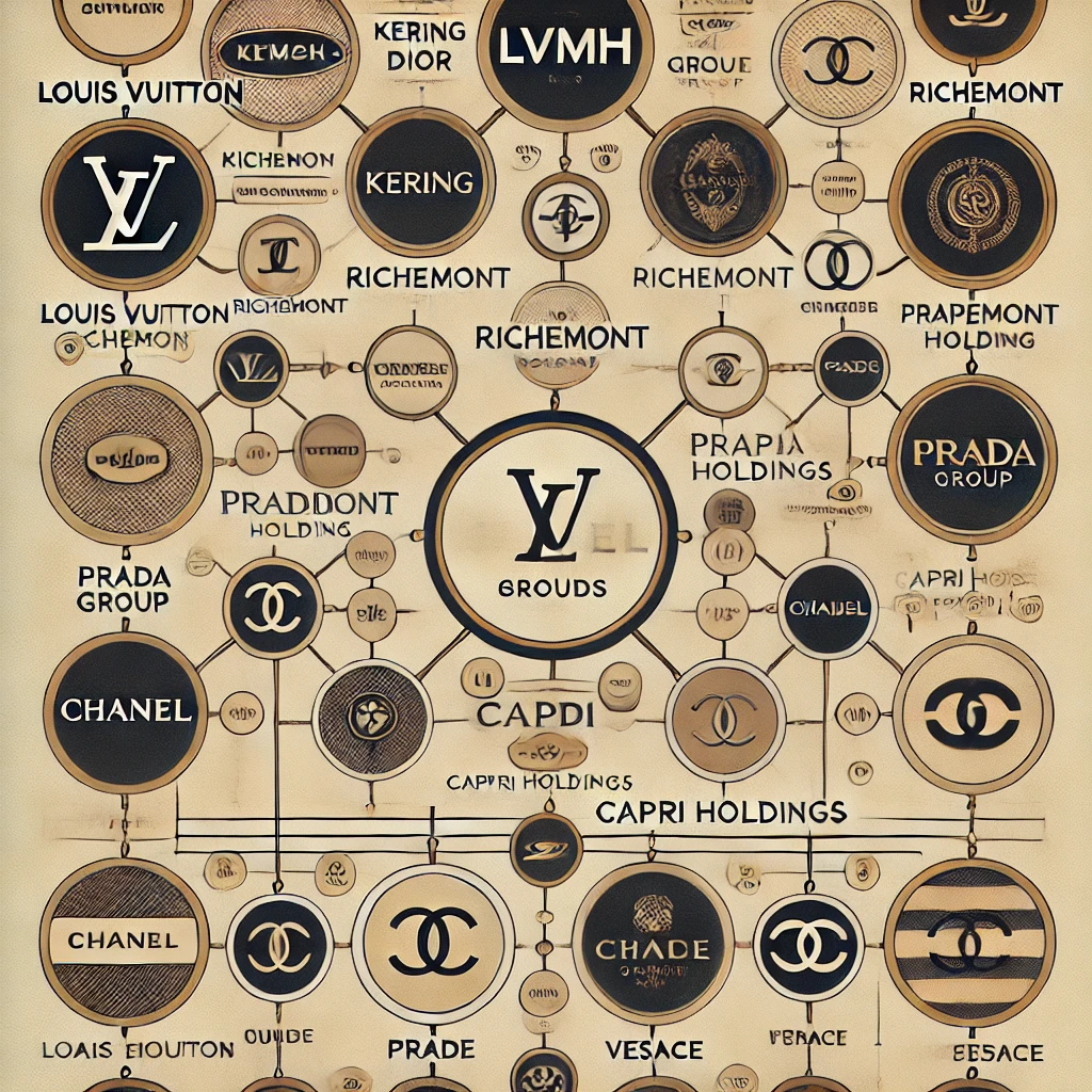 주요 패션 그룹과 소속 브랜드