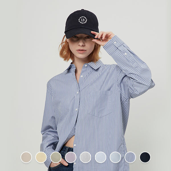 지오다노 여성 포플린 셔츠 05342501