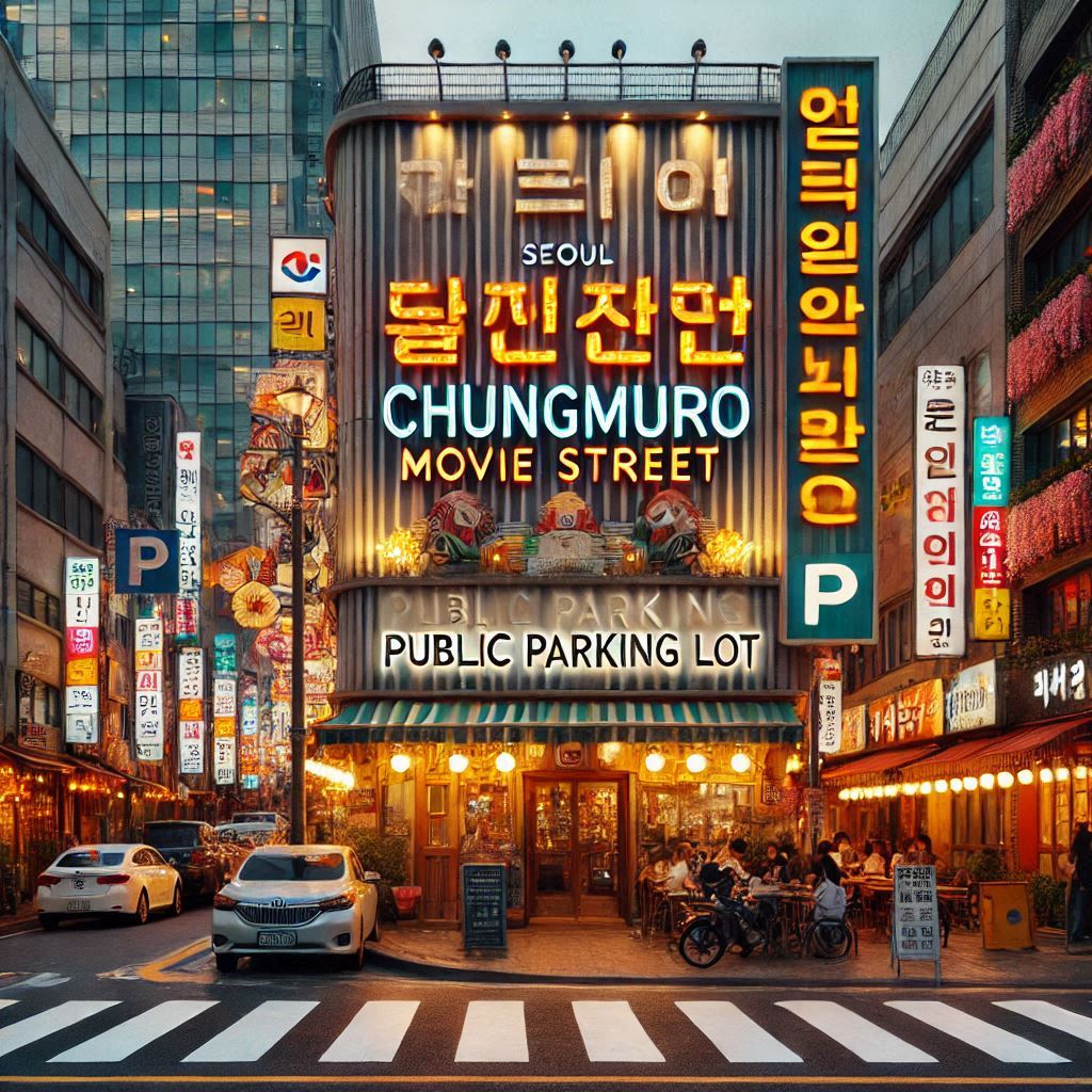충무로영화의거리, 공영주차장, 서울주차정보, 청계천주차, 충무로맛집, 서울영화거리, 노상공영주차장, 충무로관광, 효율적주차, 충무로핫플