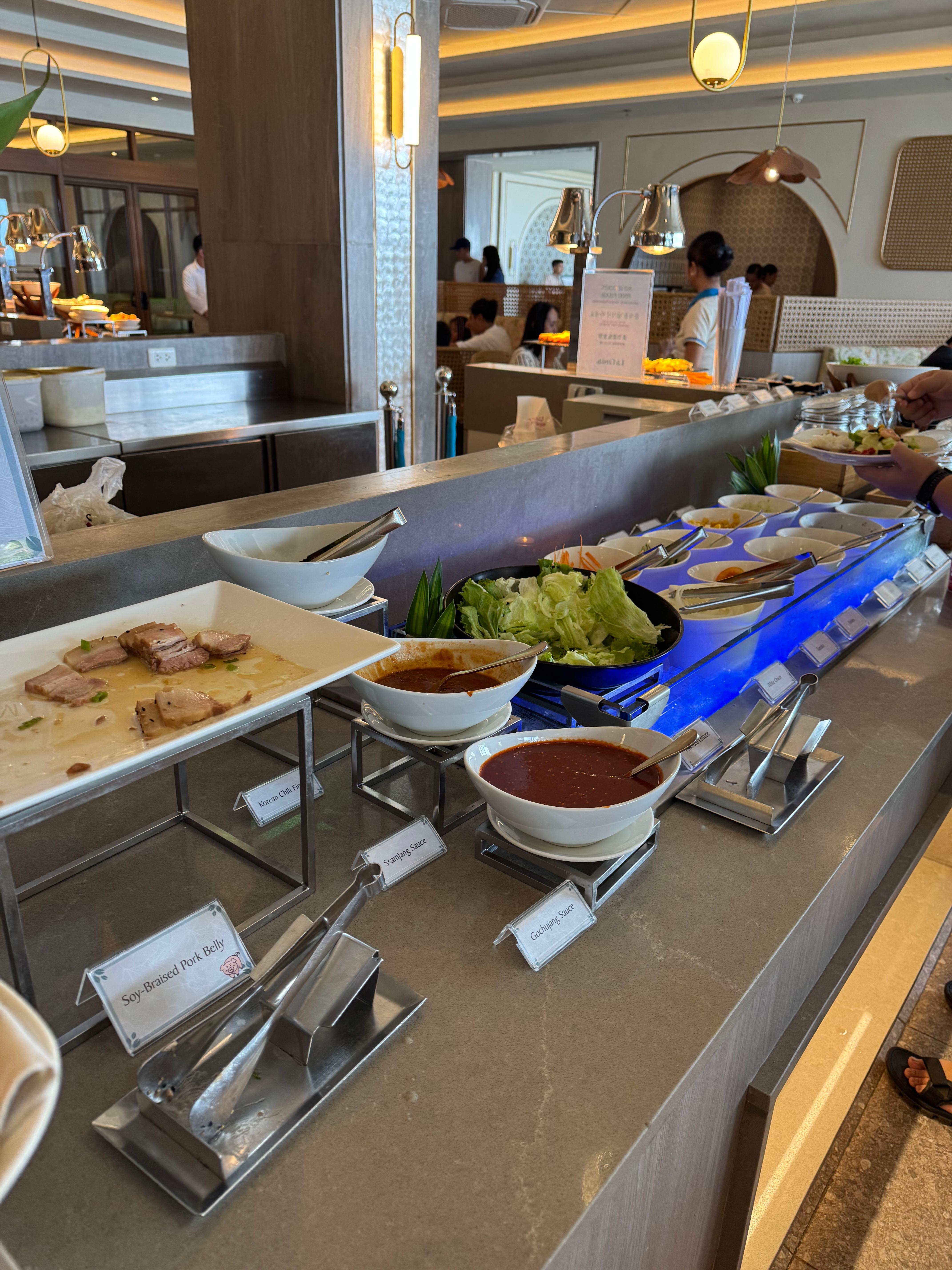 헤난 프리미어 코스트 리조트 조식