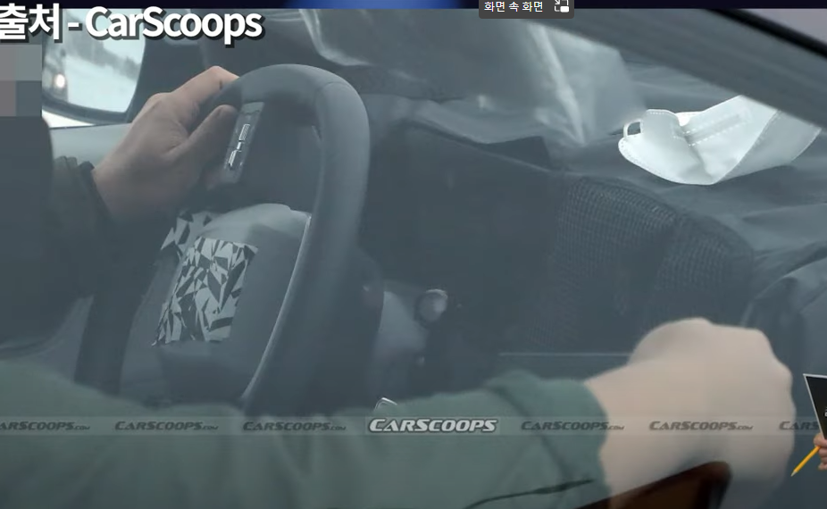 신형 싼타페 풀체인지 실내