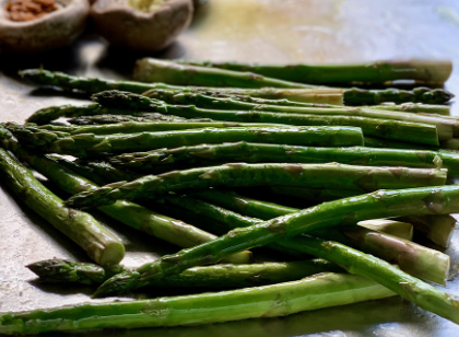 구운 아스파라거스