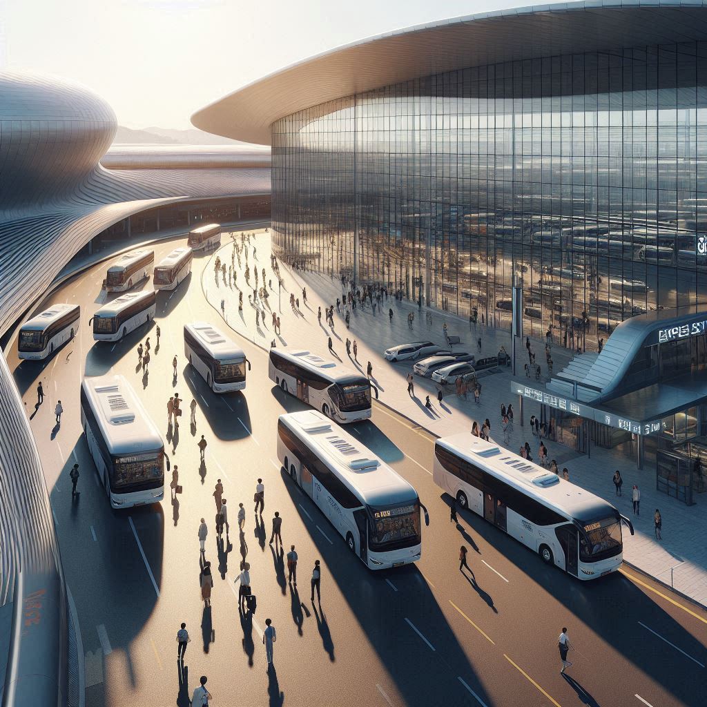 서울-강릉 프리미엄 고속버스 내부 좌석 모습