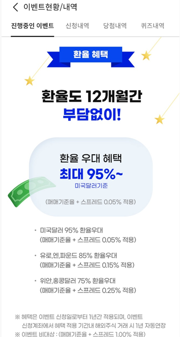 삼성증권 환전 방법, 수수료 우대