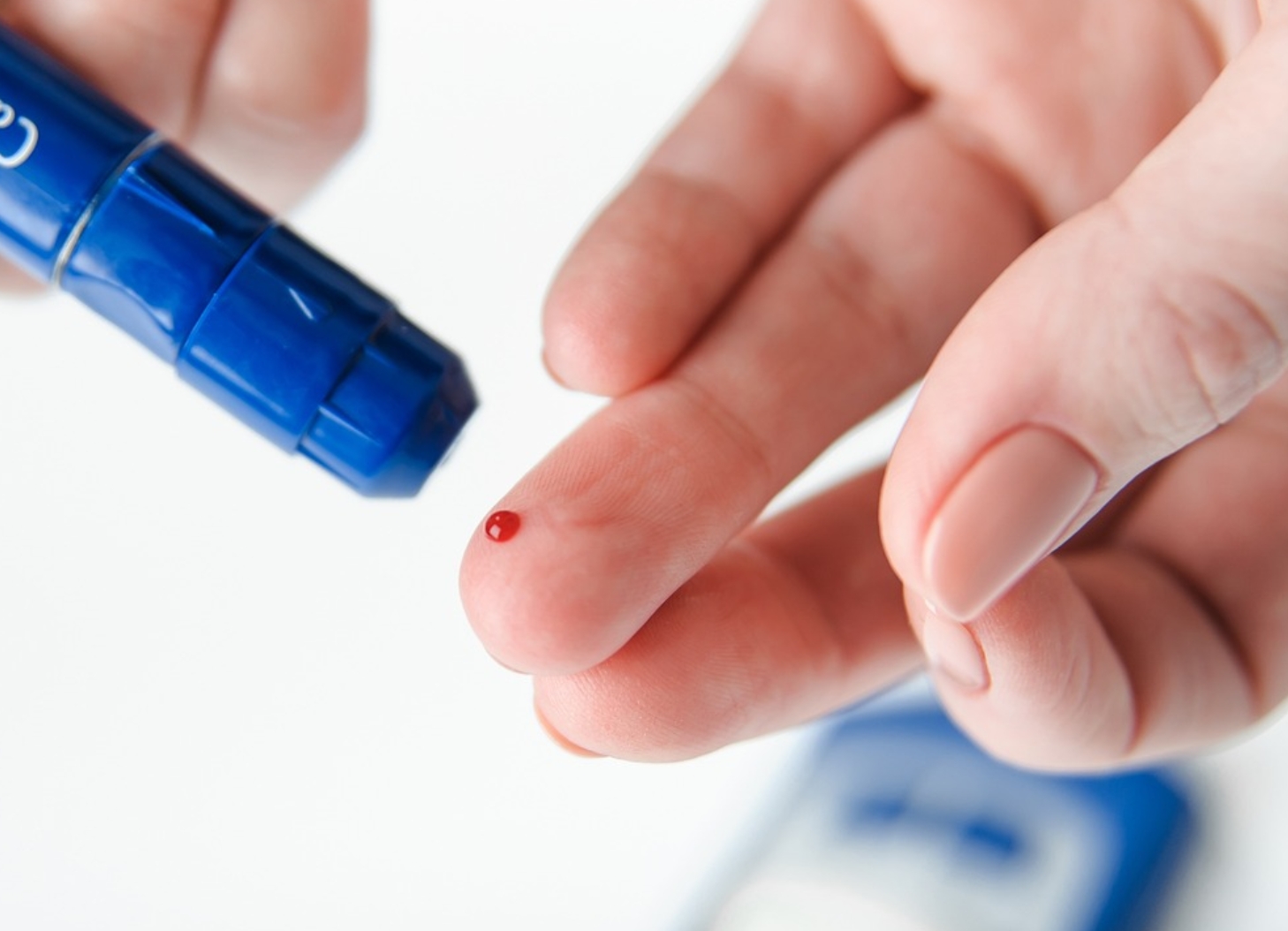 당뇨 혈당검사 사진
