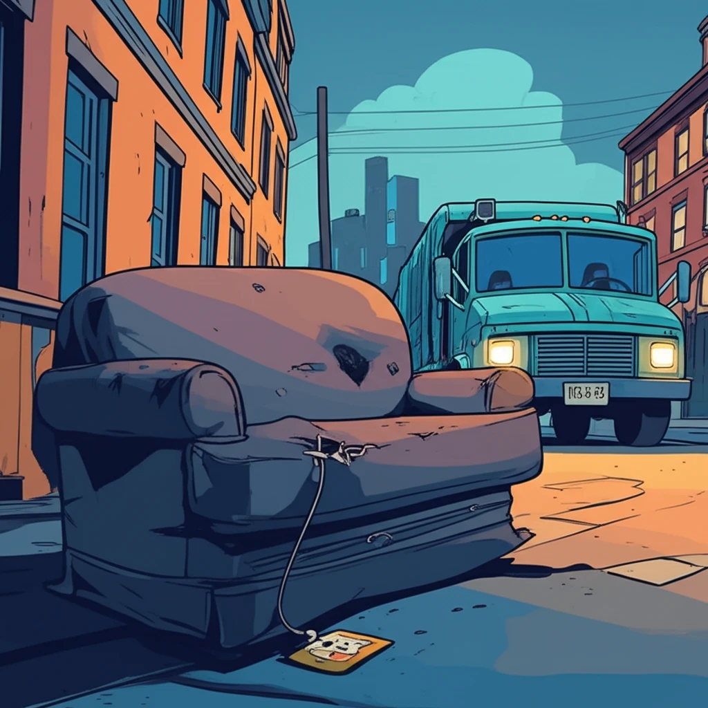 이사철 필수! 대곡동 대형폐기물 버리..