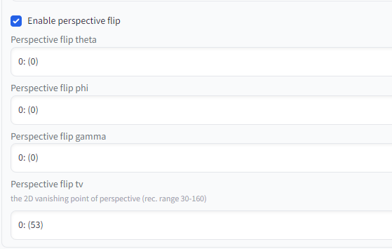Perspective flip