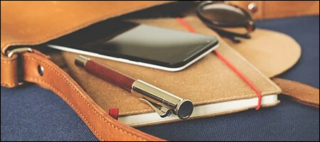 휴대폰과 다이어리