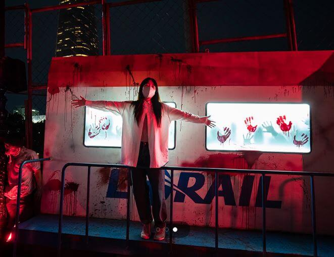 롯데월드할로윈축제포토존