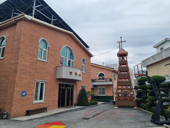 정읍 연지동성당 聖 한재권 관, 종탑