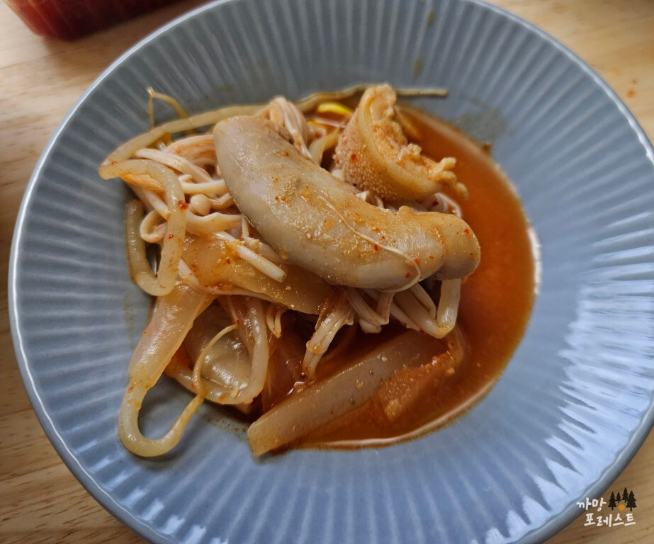 봉담 실비식당 곱창 한입