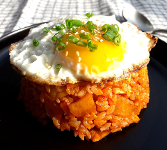 깍두기 볶음밥 만드는법