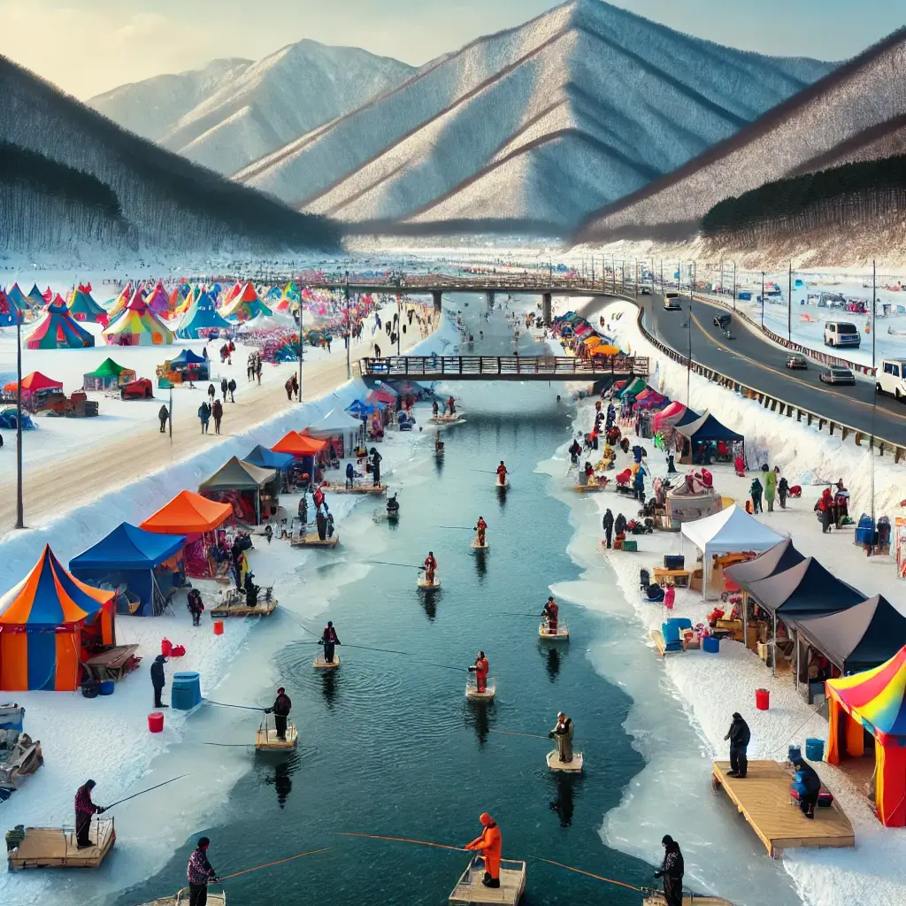 평창 송어축제 기간