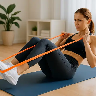 저항 밴드 복근운동이 뱃살 감량에 미치는 실제 효과와 올바른 접근법