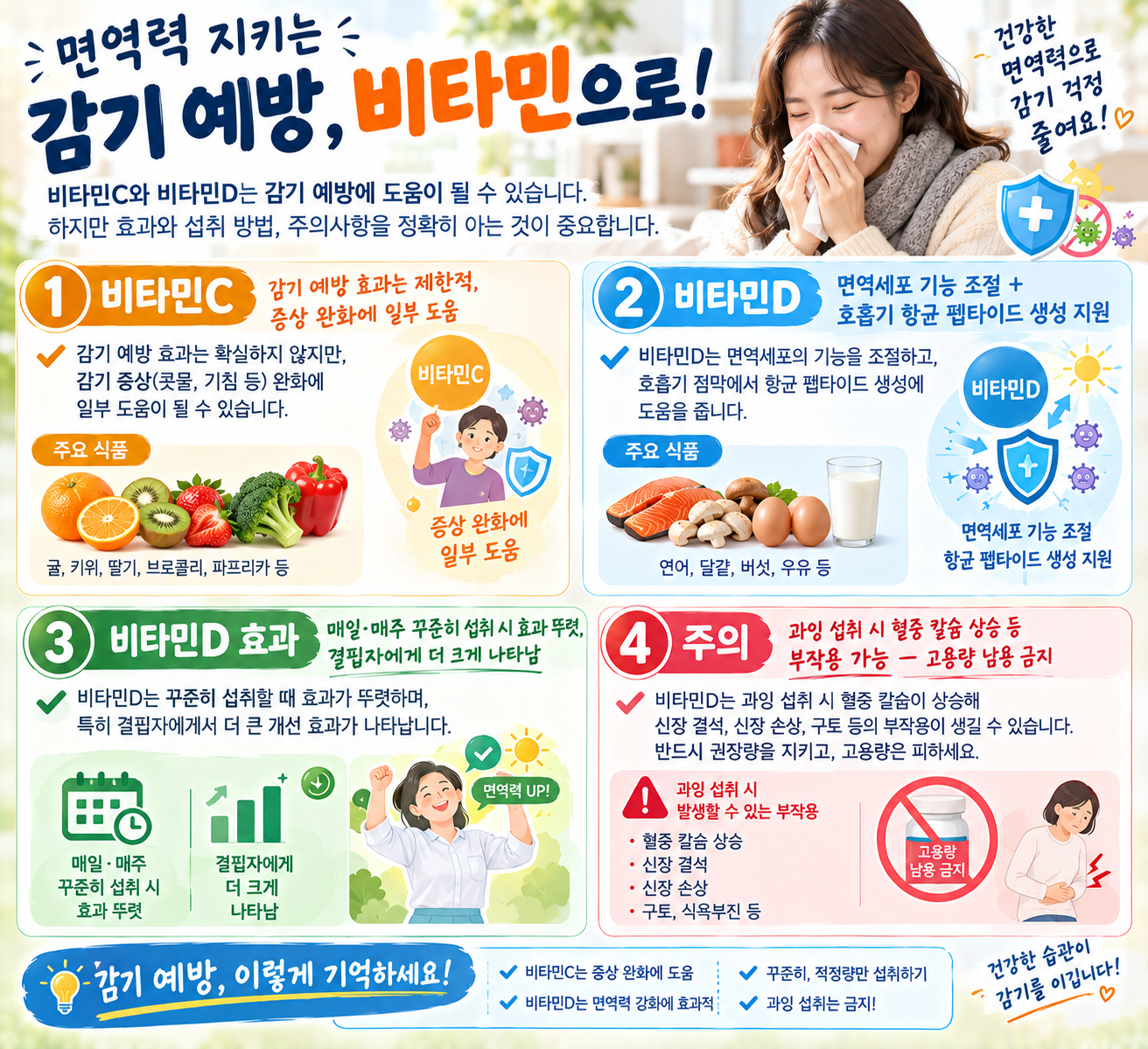 가을 면역 관리