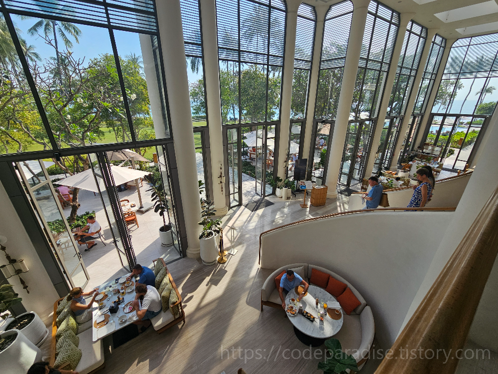 센타라 리저브 사무이 리조트 로비