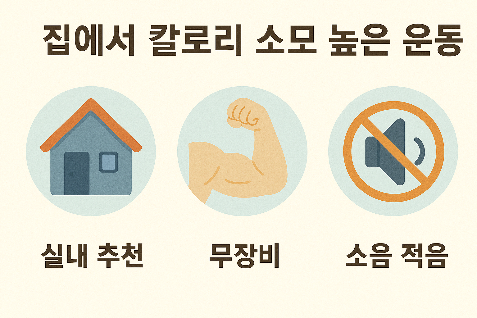 집에서 칼로리 소모 높은 운동 사진