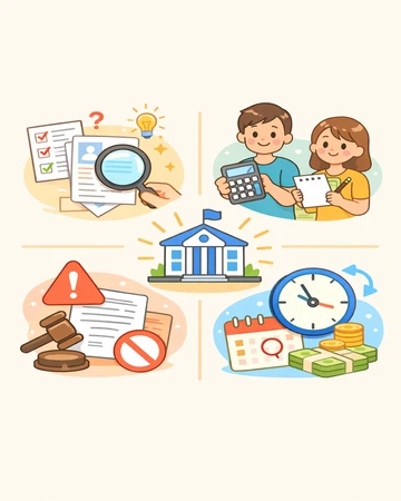 정책 대출 이용 전 확인해야 할 주요 주의점9