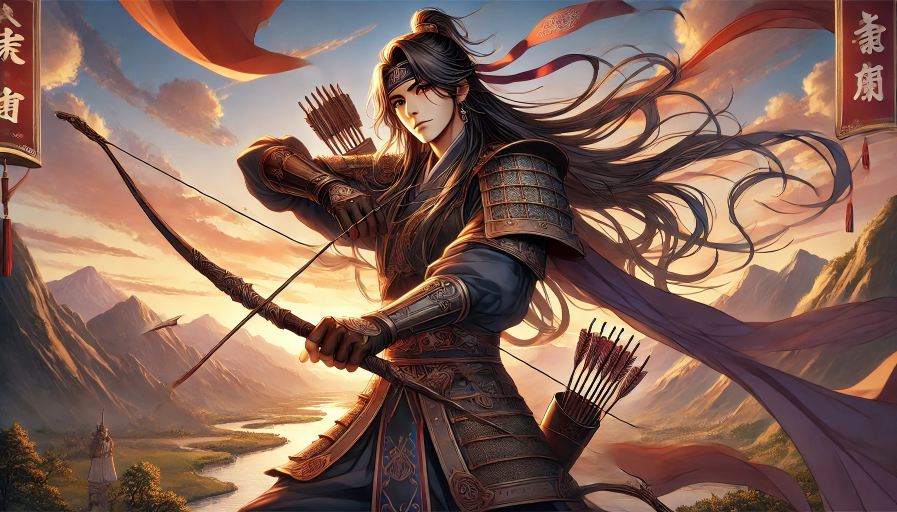 활을 잘 쏘는 주몽 애니 이미지