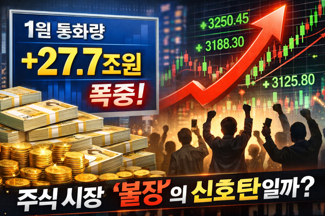 2026년 1월 한국은행 통화 및 유동성 M2 광의통화 27.7조원 증가 추이 그래프