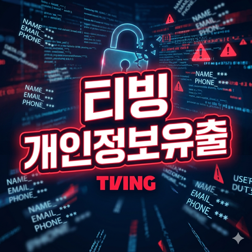 티빙_개인정보유출