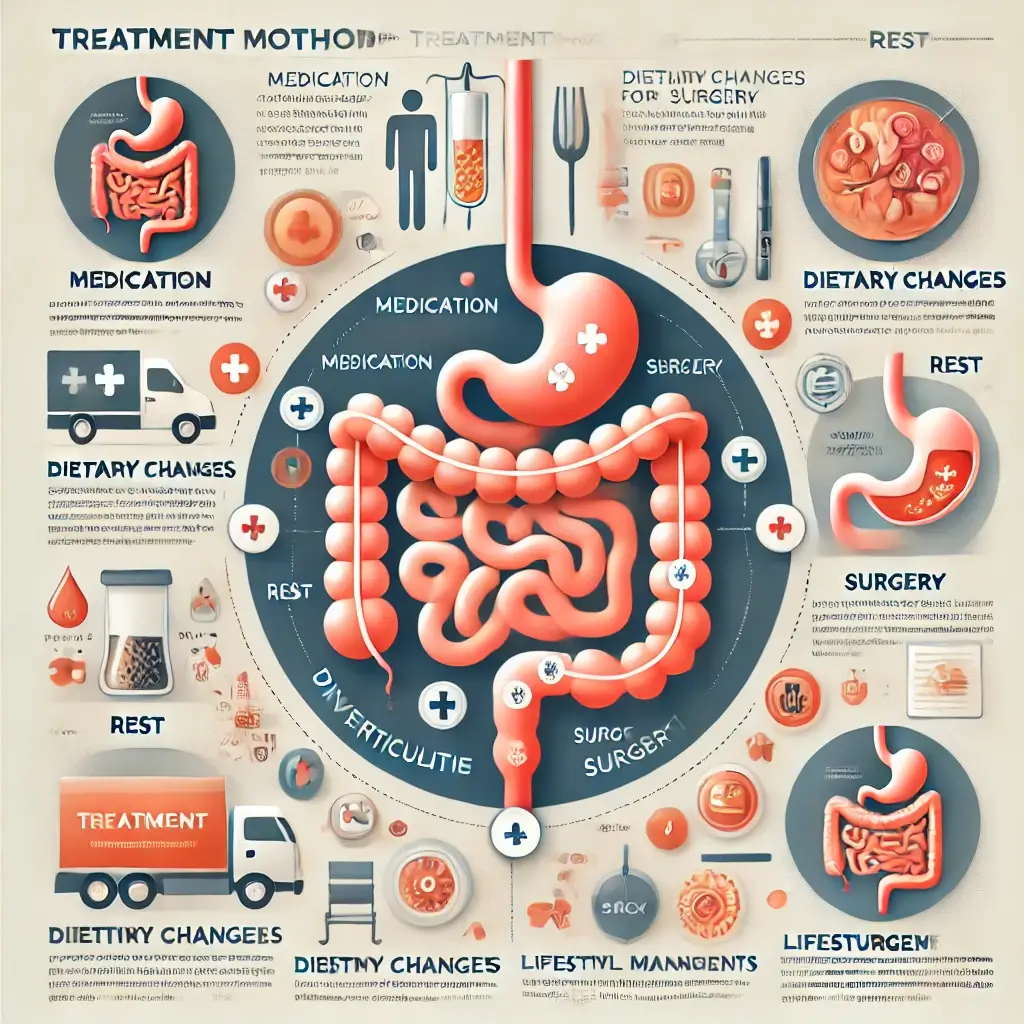 게실염을 치료하는 방법