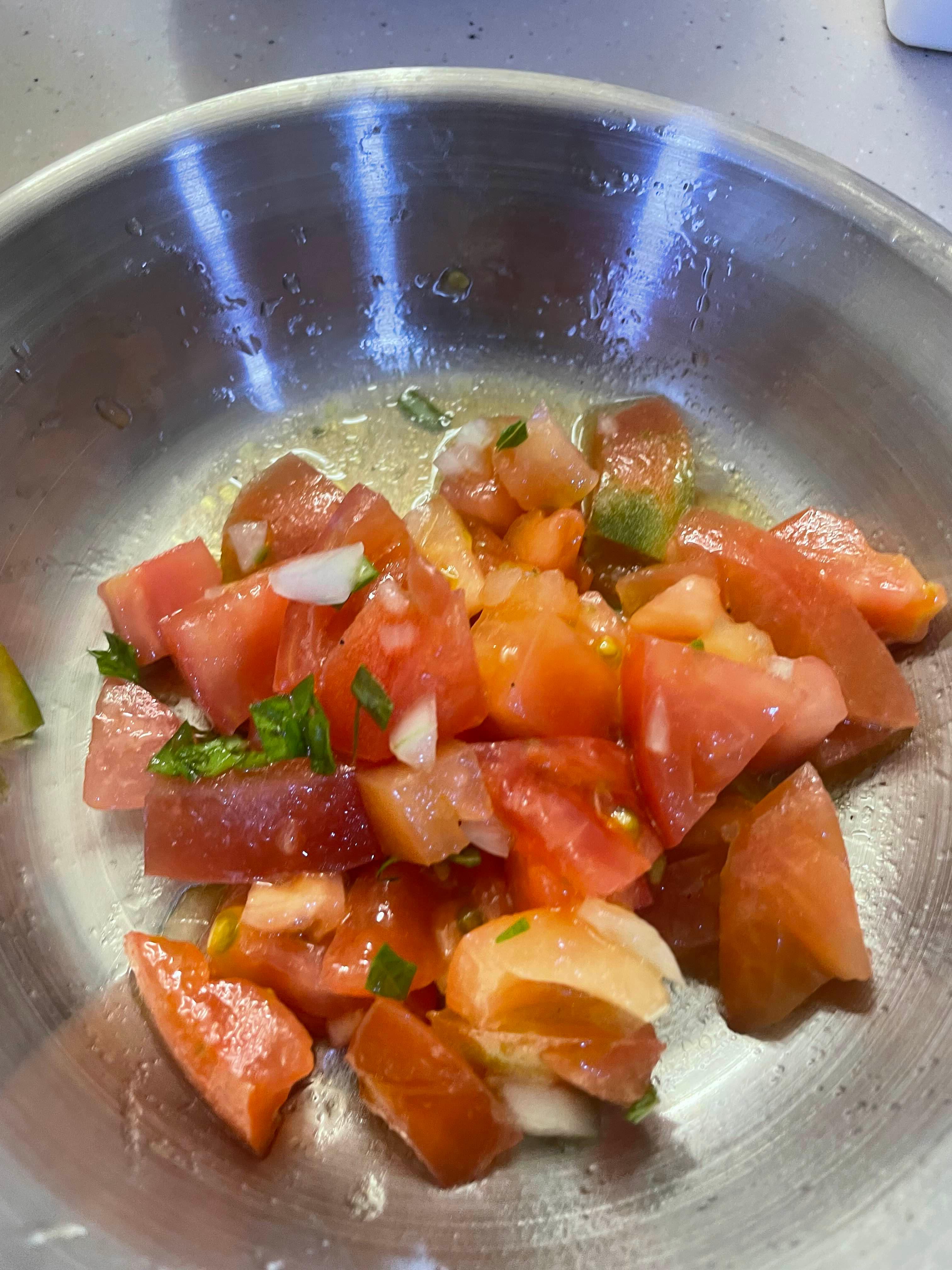 토마토 오이 마리네이드
