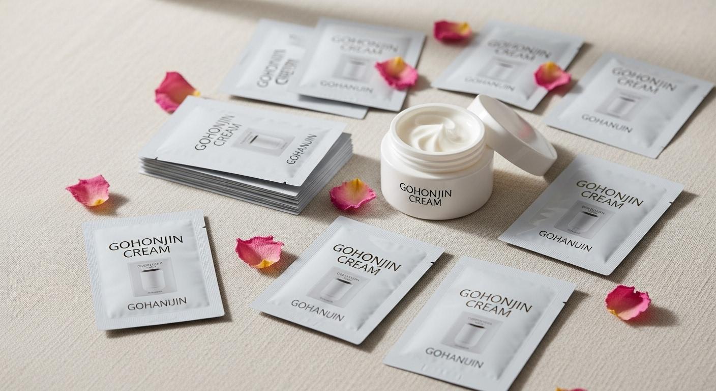 고혼진 크림 샘플