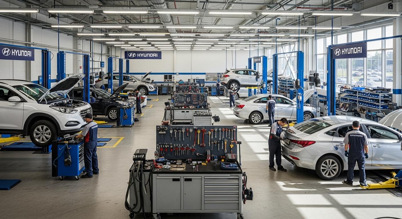 현대자동차 정비사업소