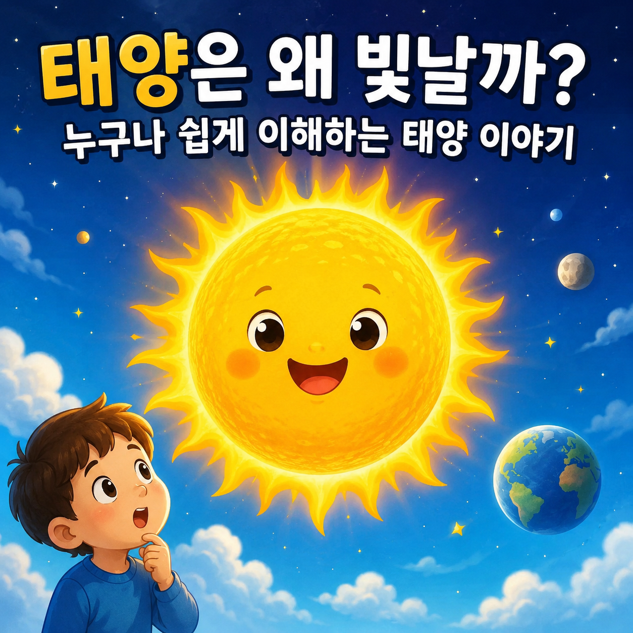 태양은 왜 빛날까